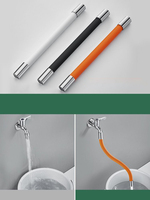 Tuyau de raccordement extensible en PVC durable pour robinet, pour évier de cuisine et alimentation en eau, accessoire de salle de bain