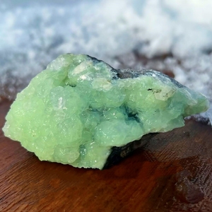 Piedras Curativas de Prehnita Verde Natural al por Mayor, Especímenes Minerales, Cristales Antiguos para Decoración - Product Image 3