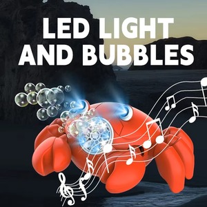 Nhà Máy Ngoài Trời Phim Hoạt Hình Cua Hình Tự Động Bong Bóng Nhà Sản Xuất Bò Bong Bóng Đồ Chơi Với Ánh Sáng Máy Bong Bóng Cho Trẻ Em - Product Image 3