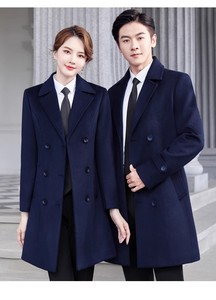 <span class=keywords><strong>Manteau</strong></span> en <span class=keywords><strong>laine</strong></span> haut de gamme |   Style minimaliste surdimensionné |   Vêtements de travail polyvalents essentiels - Product Image 2