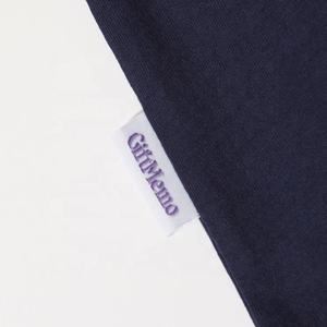 เสื้อยืดผ้าฝ้ายลำลองสำหรับผู้ชายเสื้อผ้าไหล่ตกขนาดใหญ่ - Product Image 5