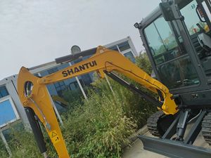 Miniexcavadora araña Shantui SE27SR de 2.8 toneladas, pequeña, con pocas horas de trabajo, motor hidráulico, 1 año de garantía, en venta. - Product Image 5