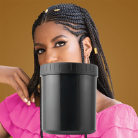 16.9 oz Shine and Jam Gel Styling Gel Strong Hold Dreadlocks Braid Weaves Loc Gel Private Label No Sulfates