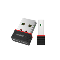 LB-LINK BL-WN650BT Adaptateur USB Wi-Fi Bluetooth 2 en 1, Dongle de Carte Réseau Sans Fil Wi-Fi Double Bande 5 GHz 650 Mbps Récepteur LAN.