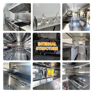 <span class=keywords><strong>Camion</strong></span> mobile de vente de glaces et de sorbets entièrement équipé, remorque de restauration de desserts - Product Image 5