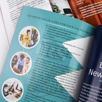 Impression de brochures, magazines, livrets et catalogues personnalisés de haute qualité, couverture souple, reliure parfaite, finition brillante