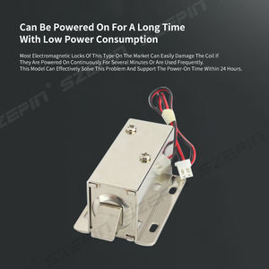 छोटे विद्युत चुम्बकीय दरवाजे लॉक जीभ अप घटक, दरवाजा कैबिनेट दराज के लिए उपयोग किया जाता है विद्युत चुम्बकीय द्वार लॉक डीसी 12 वी - Product Image 5