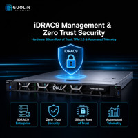 Serveur Dell PowerEdge R660xs 1U à configuration personnalisée, double processeur Intel Xeon CTO, serveur de stockage à mémoire flexible