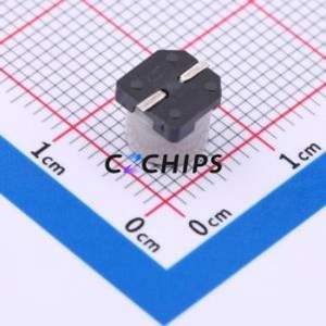 Condensateur électrolytique hybride solide-liquide en aluminium GYC1V470MCQ1GS SMD, D6.3xL5.8mm 47uF 20% 35V 900mA-100kHz - Product Image 2