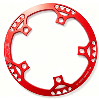 Plateau simple 130bcd 45/47/53/56/58 dents pour vélo pliant à roues petites