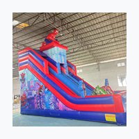 Toboggan gonflable spiderman toboggan gonflable avengers toboggan gonflable avengers spiderman toboggan gonflable