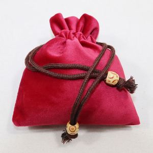 OEM Velvet Suede Jewelry <b>Bag</b> <b>Gift</b> Packaging Drawstring Pouch - Product Image 2