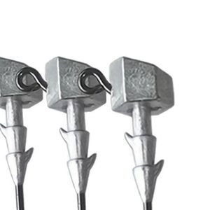 Gran oferta, 2,8G, 3,5g, 5G, 7g, cabeza de plantilla de pesca, señuelo de lubina rayada, anzuelo de punto Ultra, cabeza de plantilla de plomo, anzuelos de pesca, anzuelo de gusano - Product Image 6