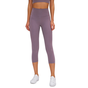 Coccinella <span class=keywords><strong>blu</strong></span> Sexy ragazza sollevamento del culo sport Fitness Yoga Leggings con tasche per le donne a vita alta Yoga pantaloni - Product Image 1