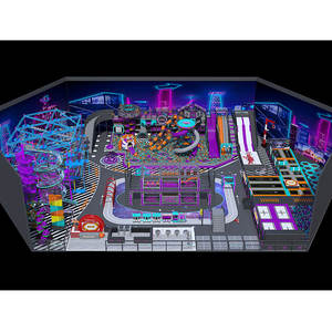 מגרש משחקים מקורה מסחרי עבור ילדים מפעל ילדים ישיר עמיד עיצוב בקנה מידה גדול - Product Image 2