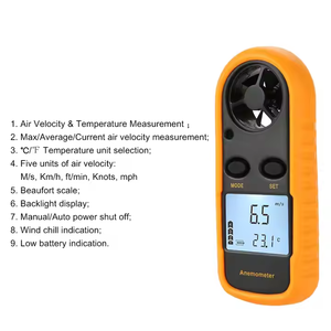 Mini <span class=keywords><strong>Anemometer</strong></span> Draagbare Digitale <span class=keywords><strong>Anemometer</strong></span> Windtemperatuur Instrument <span class=keywords><strong>Anemometer</strong></span> Windmeetinstrument - Product Image 5