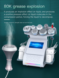 Appareil multifonctionnel 9-en-1 de <span class=keywords><strong>lipocavitation</strong></span> et de massage sous vide pour le cou et les épaules, raffermissant la peau, pour le visage et le corps - Product Image 6