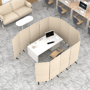 <strong>Modern</strong> 100% Recycled Polyester PET Felt Acoustic Office Partition Panels Polyester Acoustic Screen <strong>Room</strong> <strong>Divider</strong> for Office - Product Image 2