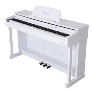 Keyboard Digital Multi-Function 88 Keyboard Electronic 85 Digital White Acoustic Upright Piano