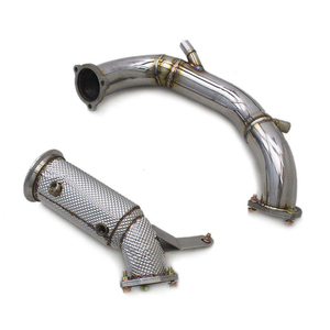 Tubo de Escape de Acero Inoxidable 304 de Alto Flujo para <span class=keywords><strong>Porsche</strong></span> <span class=keywords><strong>Macan</strong></span> 2.0T 2021-2023, Tubo Delantero, Modificación de Bajante Personalizada al por Mayor - Product Image 3