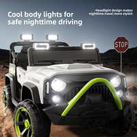 Quad électrique pour enfants de 1 à 9 ans, 12 volts, 4x4, 4 roues, avec télécommande parentale, batterie rechargeable, jouet en plastique