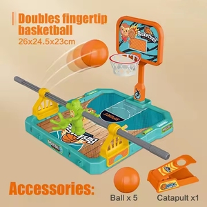 <span class=keywords><strong>Jeu</strong></span> de basket-ball de table Finger Sport Board : Mini <span class=keywords><strong>jeu</strong></span> de tir au basket-ball de bureau pour intérieur avec <span class=keywords><strong>catapulte</strong></span> - Product Image 4