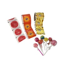 Vente en gros de paquet d'emballage de sucette de bonbons laminés Pet Twist Film BOPP CPP film de plastification à chaud en plastique