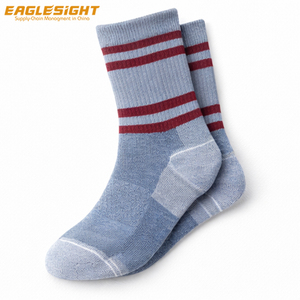 Chaussettes de randonnée pour <span class=keywords><strong>homme</strong></span> en <span class=keywords><strong>laine</strong></span> mérinos, 75% mérinos, 18,5 microns, respirantes, pour trekking en plein air, thermiques - Product Image 3