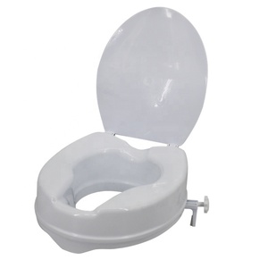 <span class=keywords><strong>Asiento</strong></span> <span class=keywords><strong>de</strong></span> <span class=keywords><strong>baño</strong></span> elevado portátil, con tapa, adecuado <span class=keywords><strong>para</strong></span> discapacitados, elevador <span class=keywords><strong>de</strong></span> inodoro con cubierta - Product Image 1