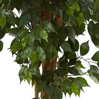 Plante artificielle pour décoration de jardin, intérieur, arbres verts en pot, 24 pièces