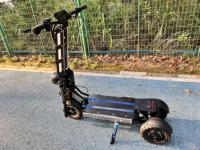 Papan luncur elektrik Mi M365 lipat, roda besar skuter 3 roda untuk dewasa