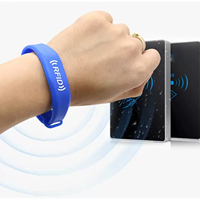 Pulsera RFID Reescribible Gen2 13.56Mhz 1K S50, Brazalete Impermeable, Etiqueta NFC Clonable, Token Inteligente Intercambiable