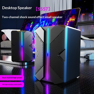 Altavoces de Escritorio con Cable, Coloridos y Brillantes, con Sonido de Alta Calidad, para Computadora, Altavoces para Juegos Electrónicos - Product Image 2