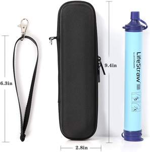 Étui <span class=keywords><strong>de</strong></span> voyage pour sauvetage et rangement, housse <span class=keywords><strong>de</strong></span> rangement pour filtre à eau personnel en acier - Product Image 4