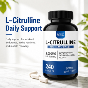 Suplemento Dietético de L-Citrulina con Etiqueta OEM, Apoyo para la Recuperación Muscular, Suplemento para Hombres y Mujeres, L-Citrulina 240 Cápsulas - Product Image 3