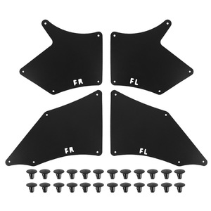Toyota <b>Wheel</b> Arch Mudguards <b>Plastic</b> Black For Retrofit Upgrade 53735-35150 - Product Image 4
