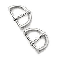 Boucle de ceinture en métal de haute qualité, quincaillerie efficace pour accessoires vestimentaires