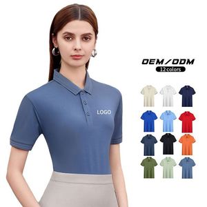 Polo de Verano Personalizado con Logotipo para Hombre, Polo a Rayas Informal de Poliéster de Alta Calidad, Manga Corta - Product Image 2