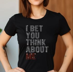 Mode Tendance 100% Coton <span class=keywords><strong>Strass</strong></span> <span class=keywords><strong>Strass</strong></span> Usine Sur Mesure En Gros Lettre Femmes <span class=keywords><strong>t</strong></span>-shirts - Product Image 2