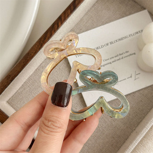 Nouvelle Épingle à Cheveux Papillon Élégante et Colorée Dégradée <span class=keywords><strong>2026</strong></span> – Accessoire de Coiffure Haut de Gamme en Plastique pour Femmes - Product Image 4