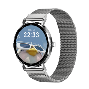 <span class=keywords><strong>Montre</strong></span> connectée LE08 pour femme avec batterie 230 mAh, prise en charge du rythme cardiaque et de l'oxygène sanguin, écran AMOLED, étanche, <span class=keywords><strong>montre</strong></span> tendance pour femme - Product Image 1