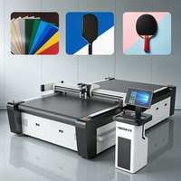 Machine de découpe automatique CNC pour raquettes de tennis, vêtements de randonnée, bâches en PVC, matériaux en caoutchouc, découpeuse numérique à plat