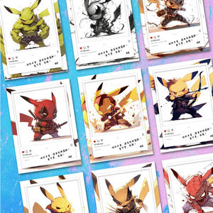 Cartes <span class=keywords><strong>de</strong></span> collection Pokémon GL, fournisseur en gros, jeu <span class=keywords><strong>de</strong></span> <span class=keywords><strong>base</strong></span> chinois, figurines <span class=keywords><strong>de</strong></span> fête, Pokémon Huohu, languettes détachables 2.0, jeux <span class=keywords><strong>de</strong></span> société - Product Image 6
