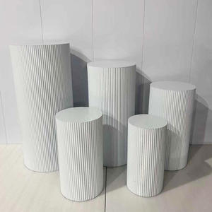Support à fleurs métallique carré pour mariage, ensemble de socles à gâteaux pour <span class=keywords><strong>d</strong></span>écorations de fête de naissance, prix <span class=keywords><strong>d</strong></span>'usine - Vente chaude - Product Image 3