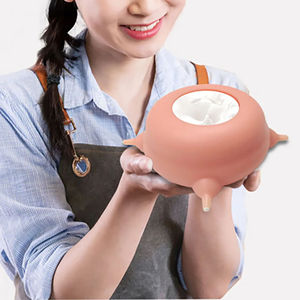 Jouet distributeur de nourriture pour animaux de compagnie, pompe à lait pour chiots et chats, ensemble de distributeurs de nourriture en silicone pour animaux de compagnie - Product Image 2