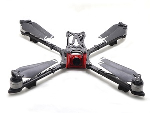 HSKRC 77 # X328 328 328Mm Đầy Đủ <span class=keywords><strong>Carbon</strong></span> Fiber FPV Racing Quadcopter Khung Kit Với 5Mm Cánh Tay Hỗ Trợ 8 Inch Cánh Quạt Và Động Cơ - Product Image 3