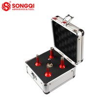 Kit de forets diamantés SONGQI HEX, foret diamanté pour percer des trous, avec boîte en aluminium
