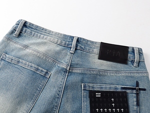 <span class=keywords><strong>Jeans</strong></span> RTA di Marca di Lusso 2026, Pantaloni Moda Primaverile da <span class=keywords><strong>Uomo</strong></span> in Stile Retrò, Abbigliamento Hip Hop di Design, <span class=keywords><strong>Jeans</strong></span> R+A per <span class=keywords><strong>Uomo</strong></span> - Product Image 6