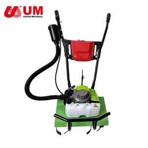 Mini Motozappa a Spinta Manuale UM 1E48F 62cc a 2 Tempi, Coltivatore da Giardino a Benzina da 2.4KW con Imballaggio Sicuro in Schiuma - Product Image 1