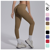 Pantalons de yoga pour femmes avec effet ventre plat, respirants, extensibles dans les 4 sens